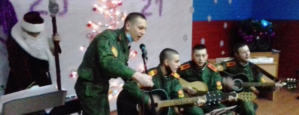 Впервые в Донецком военном лицее – «Новогодний батл»!